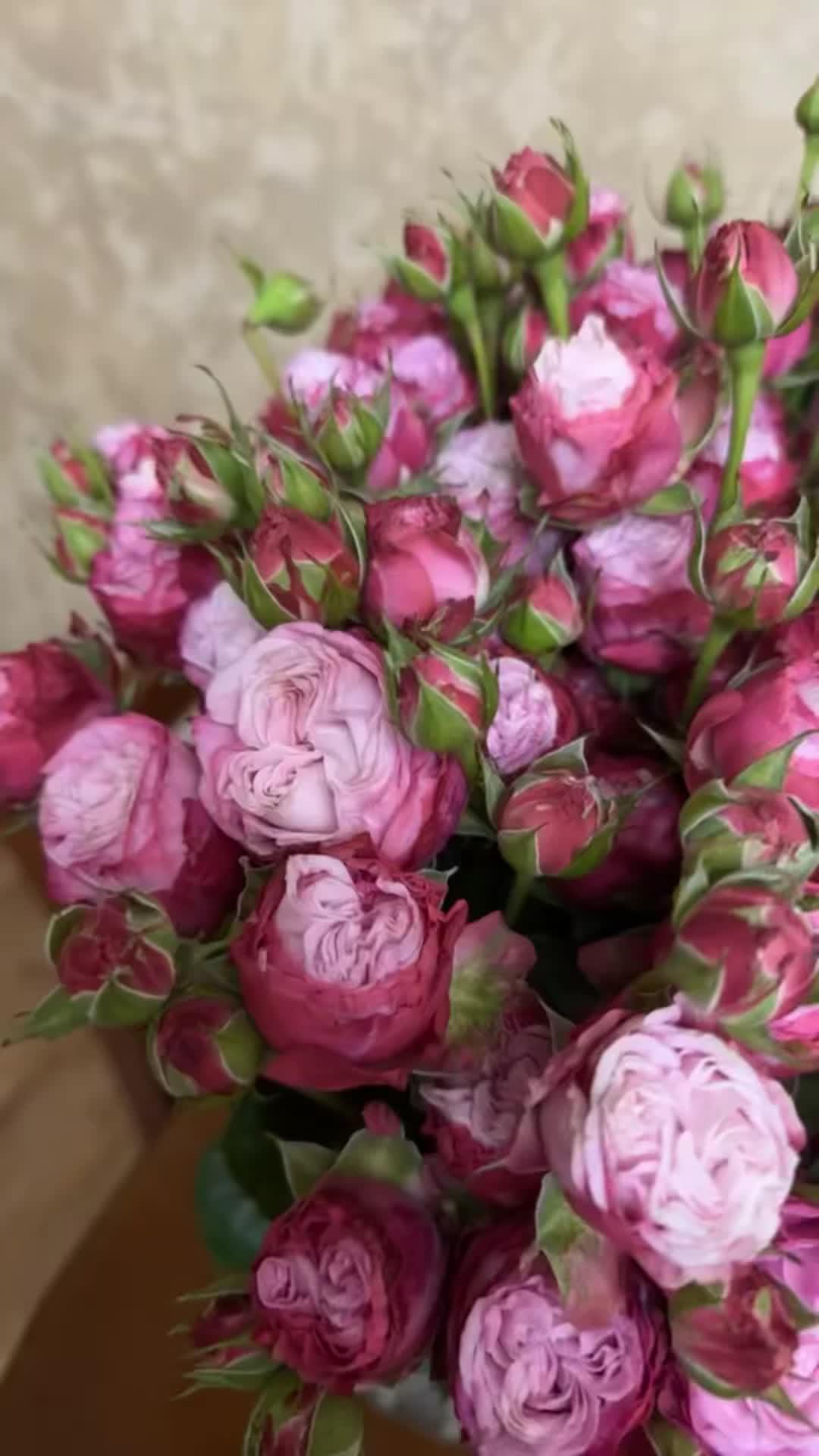 Bright Season Project workshop space where corporate flower arrangements are designed and prepared for business delivery